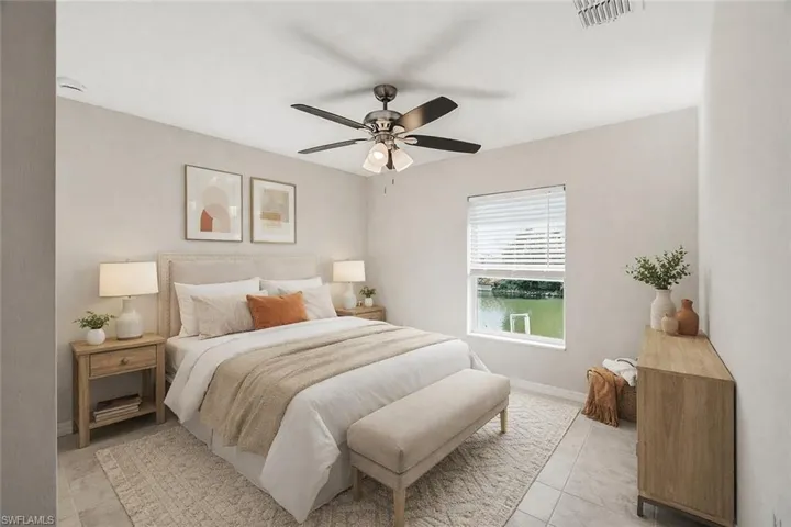 virtually staged photo to show the space potential