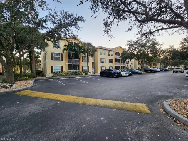 View of uncovered parking lot