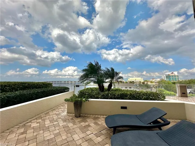 View of patio