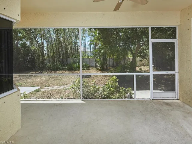 Screened-in lanai—ideal for relaxing or outdoor dining year-round.