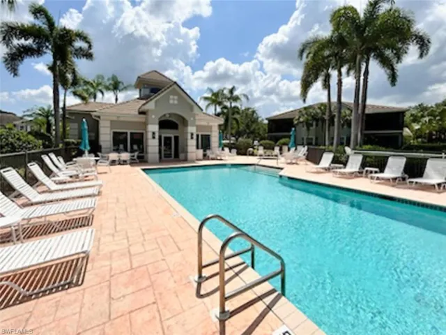 Westchester Community  pool and patio area