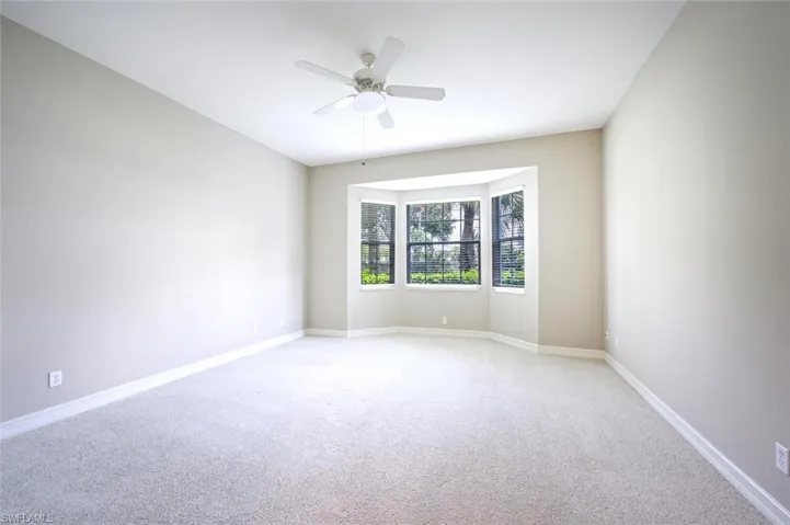 Spacious Master Bedroom with room for a seating area or desk