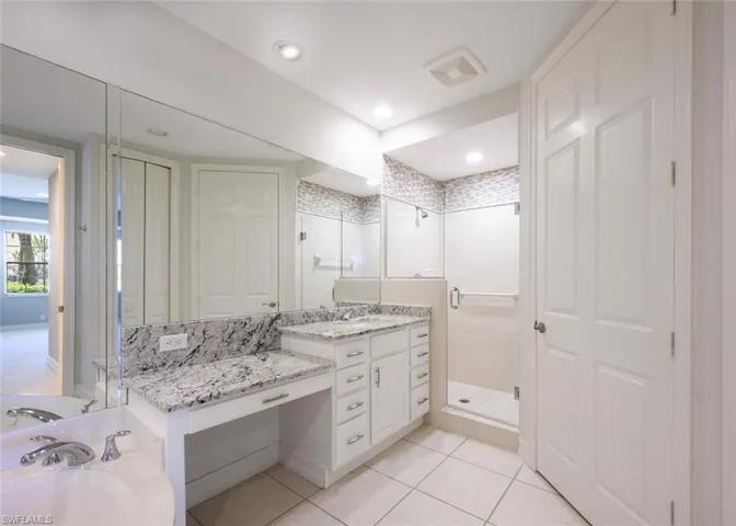 Separate Tub, Walk in Tile Shower and Private Water Closet