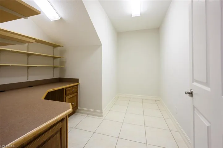 a Bonus Room with built in Desk and Plenty of Space for Extra Storage