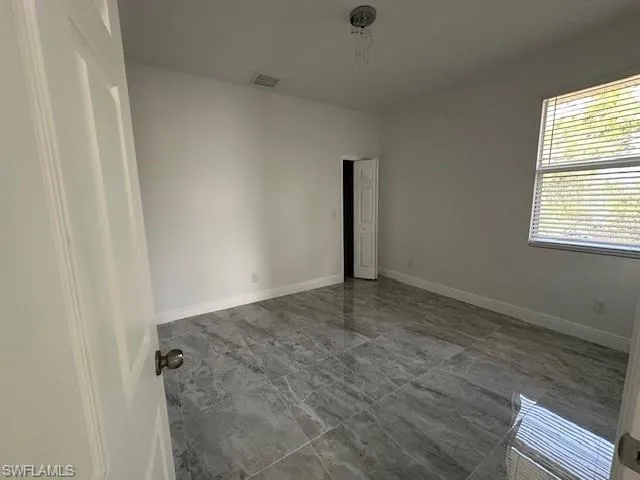 View of spare room