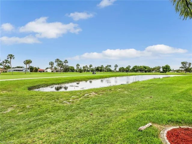 Golf Course Lake Feature on the 8th hole.