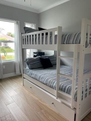 Den with bunk beds