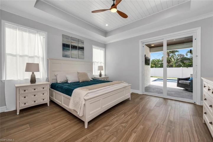 Spacious master bedroom
