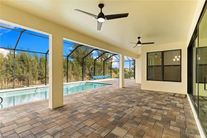 Swimming pool featuring a patio area