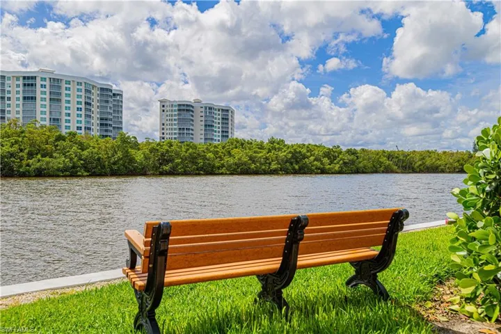 Perfect place to sit and watch the dolphins and manatees