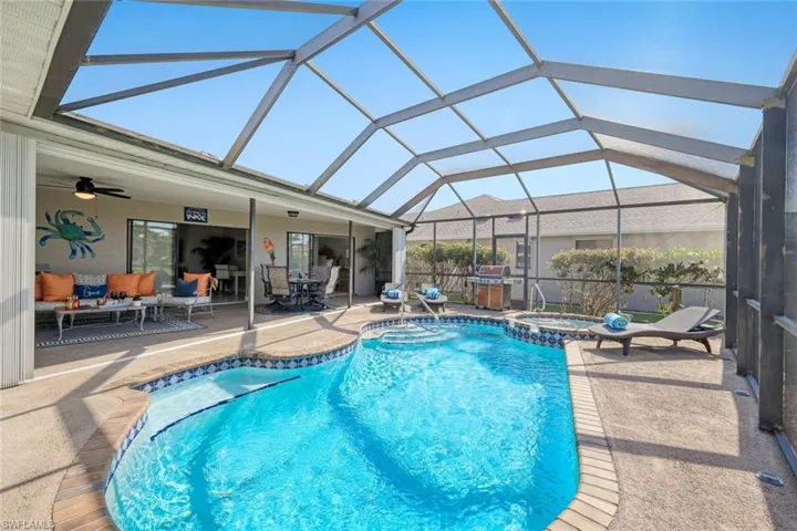 The south facing Pool Deck