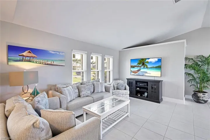 The Kitchen is bright and modern with views over the Pool area