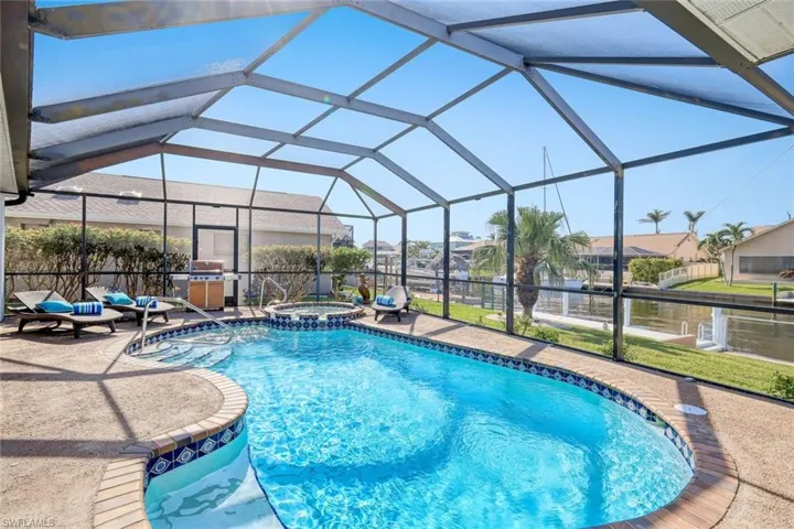 The south facing Pool Deck