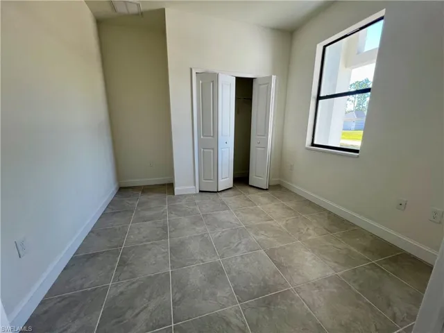 Den with closet for 4th bedroom