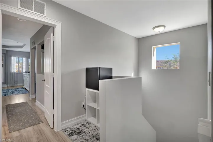 Upstairs hallway leading to master bedroom