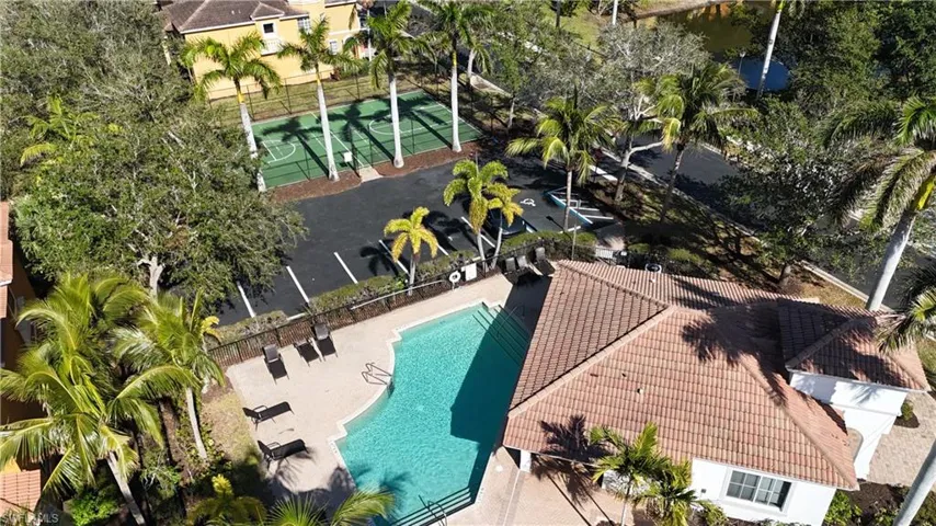 Aerial view of 2nd community pool