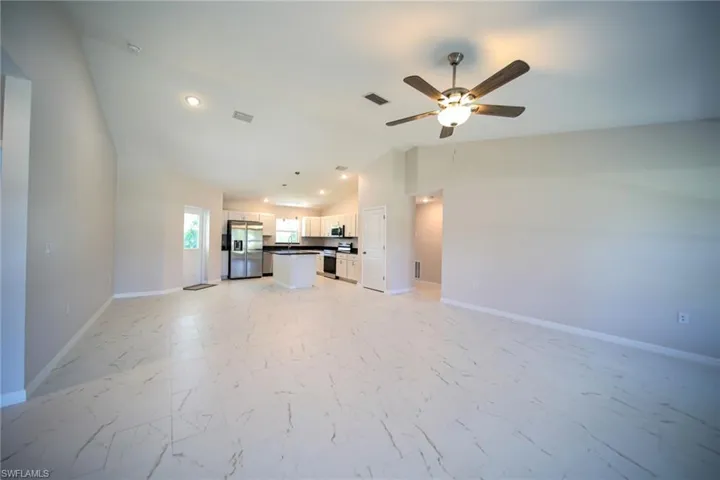 View From The Great Room Into The Dining Area And Kitchen!