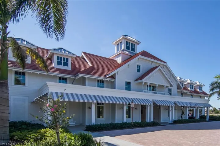 Community Clubhouse is modeled after the Naples Beach Hotel of the late 1800's.