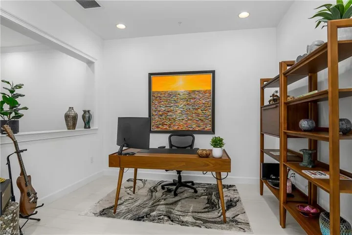 View of office/den.
