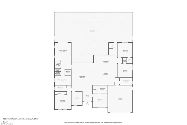 View of home floor plan