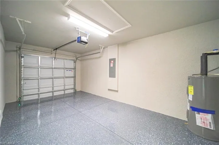 Epoxy Coated Garage Floor
