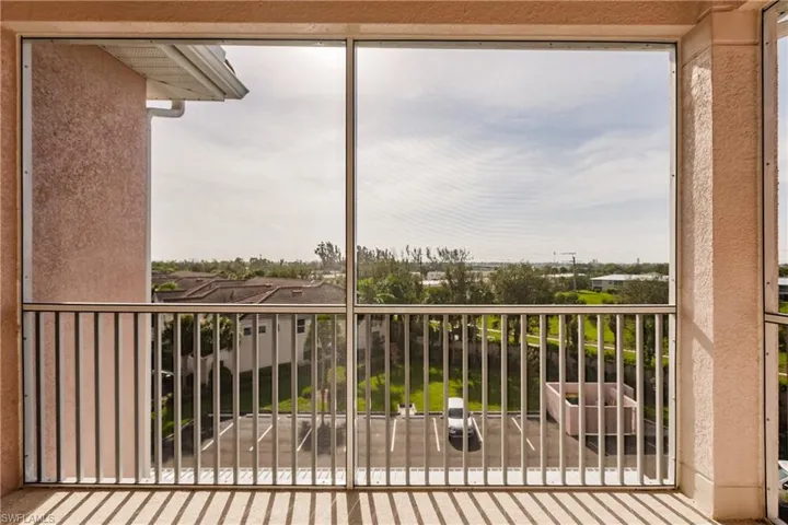 View from balcony