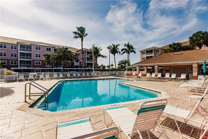 View of pool