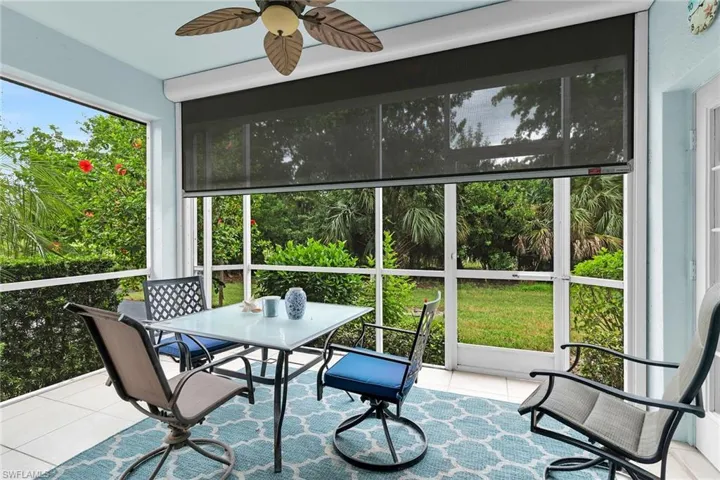 Sunroom / new hurricane automatic roller screens
