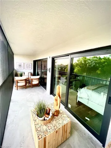 Beautiful Patio Seating area, overlooking lagoon