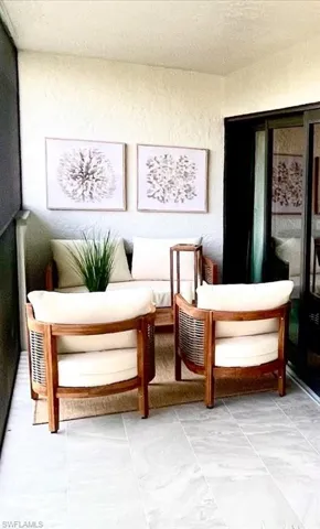 Beautiful Patio Seating area, overlooking lagoon