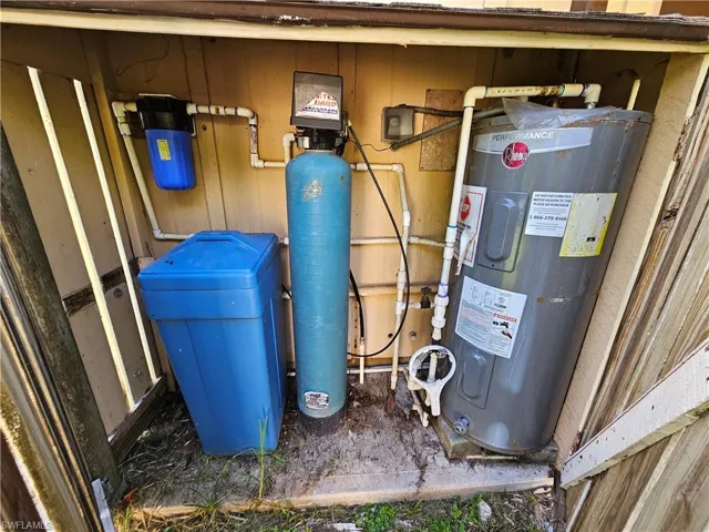Utilities featuring water heater1079 Indian Mound Road (lots 15 & 16), Moore Haven, FL 33971, Intercoastal Waterway Access, over 400’ water frontage