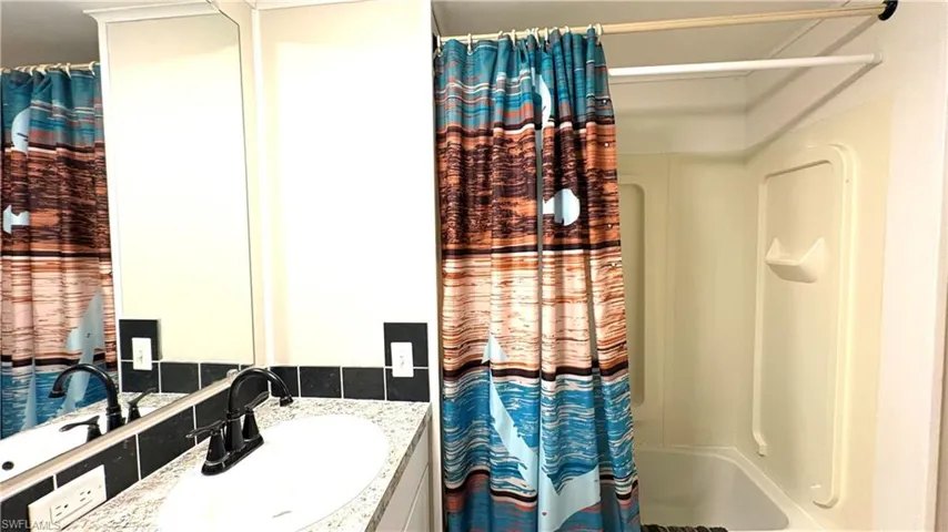 Second Bathroom and Shower.