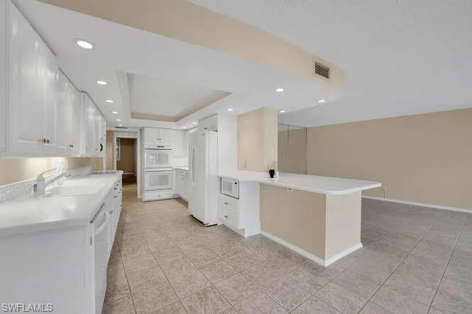 Kitchen and Living Room Space