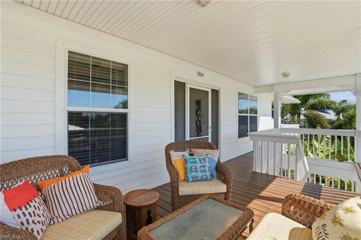 View of porch