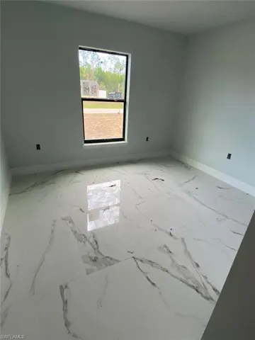 View of spare room