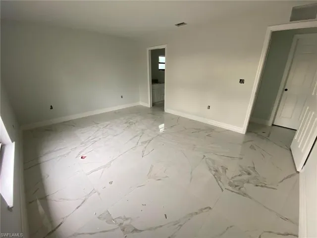 View of spare room
