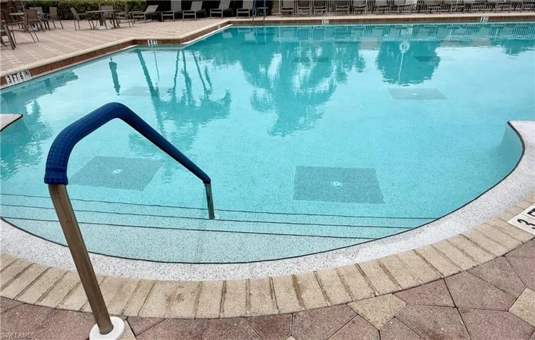 First of Two Community pools with a patio