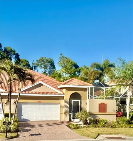 Mediterranean Courtyard Villa in desired Belle Tower Park with 3 Bedroom Suites and 4 Baths (3/1)  & Exceptional Price Per square foot