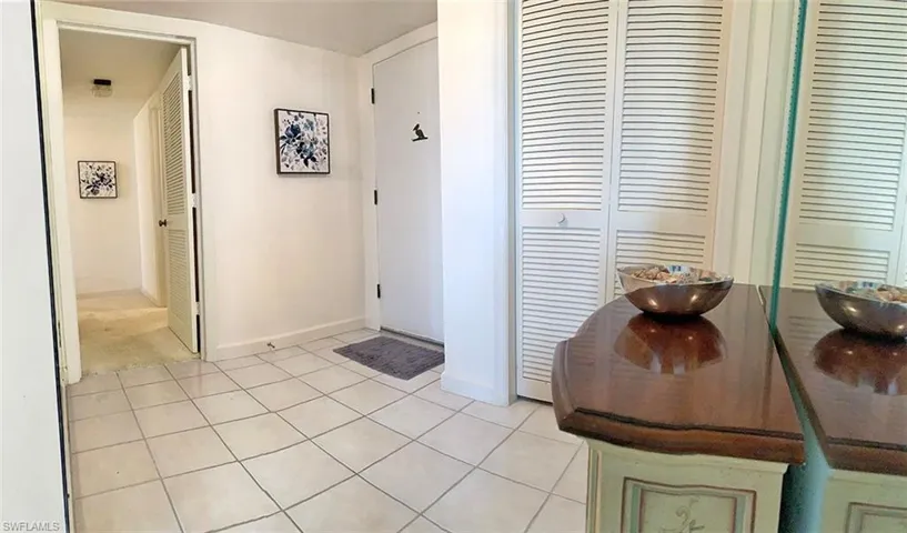 Foyer and Storage Closet