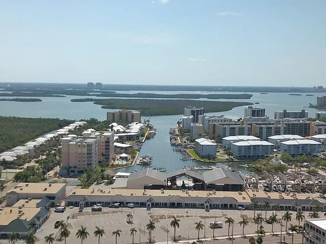 East View from Kitchen Window - Santini Marina Plaza and Fish Tale Marina