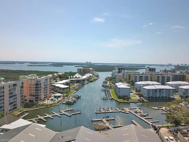 East Facing Balcony View of Marina and Bay