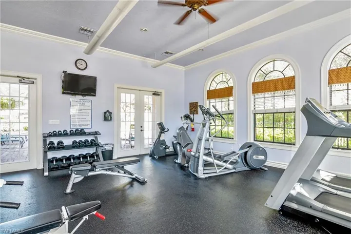 community fitness room