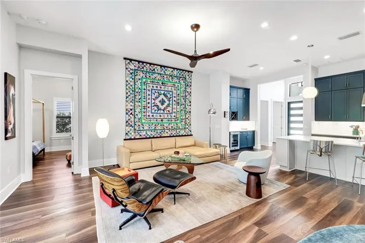 Bright and open living space