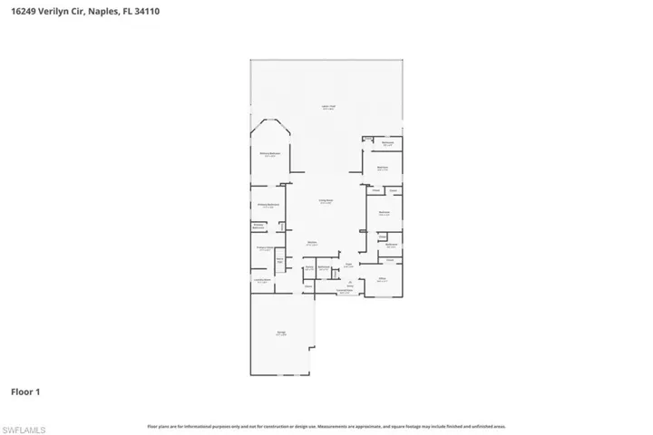 First floor layout