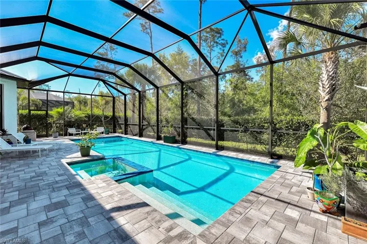 Saltwater lap pool and spa