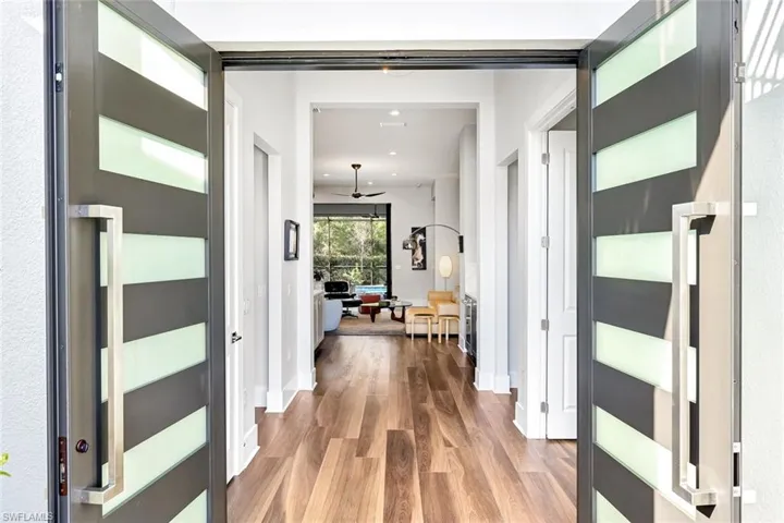 Wide-plank vinyl flooring