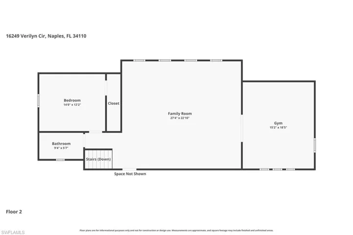 Second floor layout