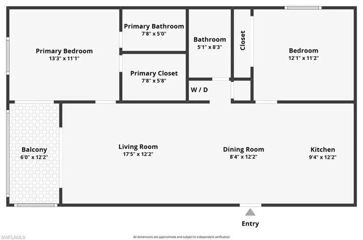 View of room layout