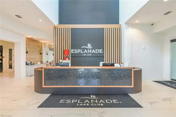 View of reception