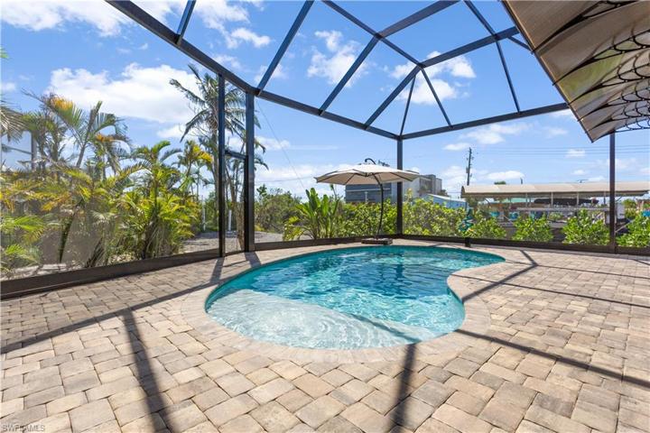 Pool Area with Massive Open Screens